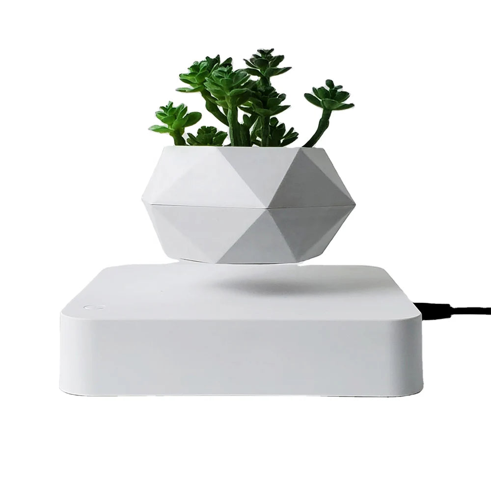 LUMIXA Orbit – Magnetic Levitating Planter