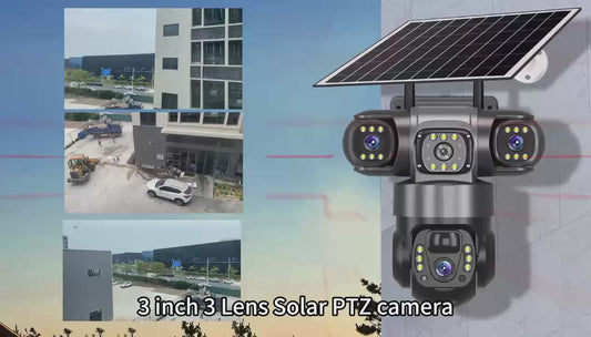 LUMIXA Sentry Titan – 6K Triple-Lens Solar Security System